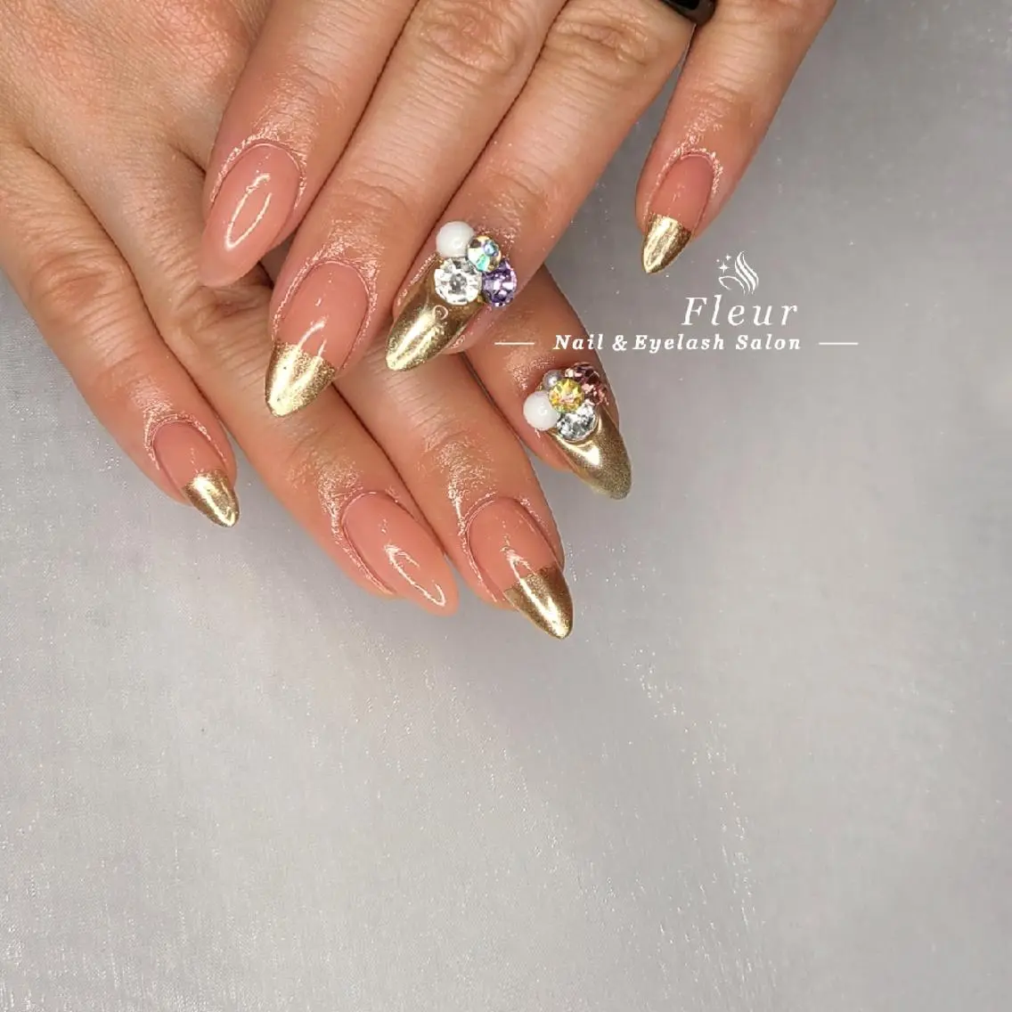 ネイル ハンドネイル nail&eye ♡Fleur♡のネイルデザイン