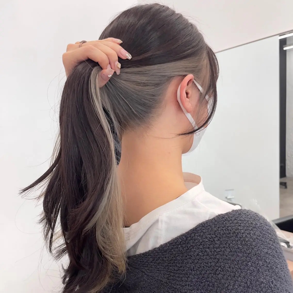 周りと差がつくインナーカラー+美薬トリートメント+ディープケアの写真