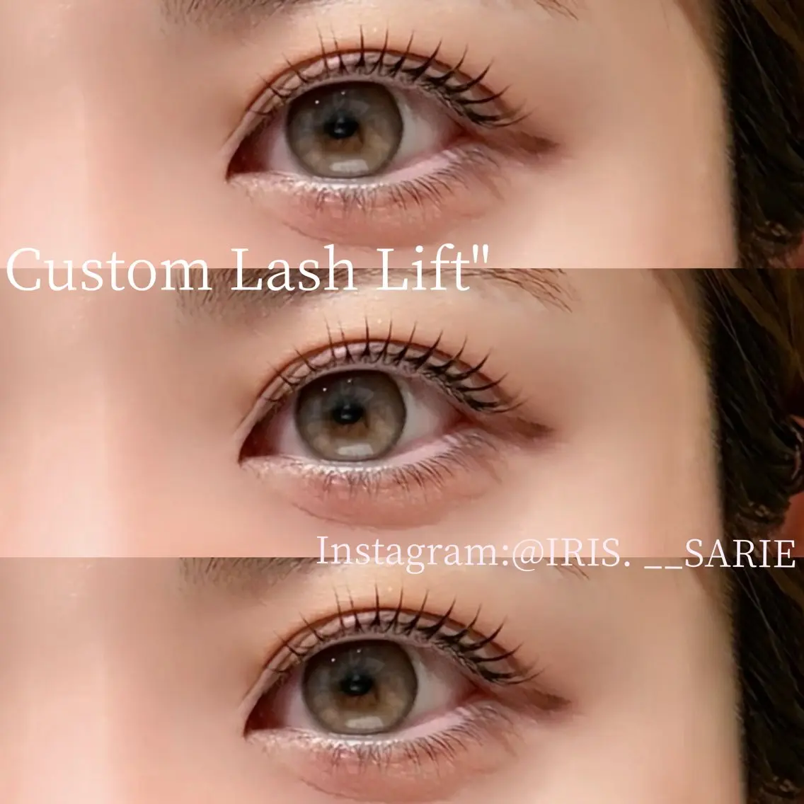 マツエク・マツパ IRIS. sarieのマツエク・マツパデザイン