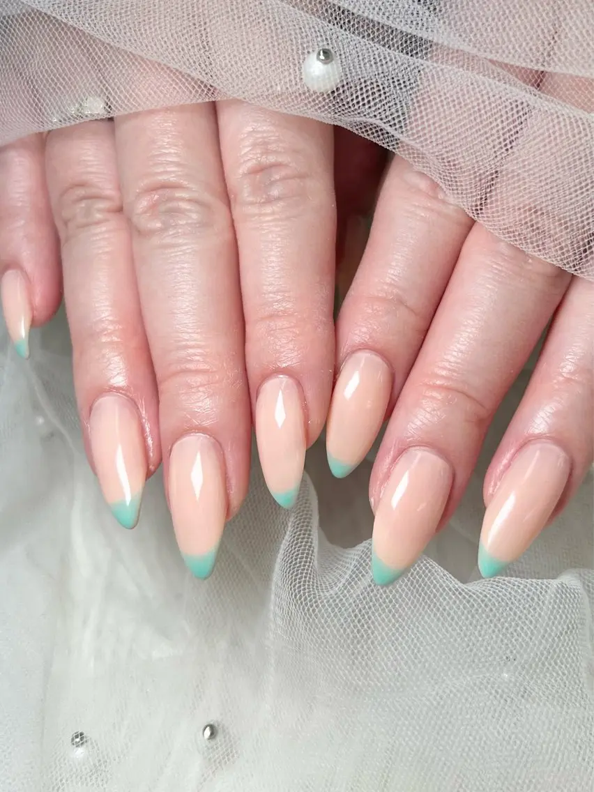 ネイル 韓国ネイル ワンホンネイル ハンドネイル byul nails ビョルネイルのネイルデザイン