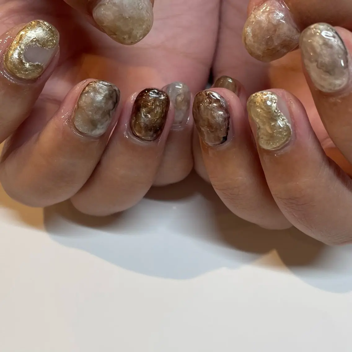 ネイル ニュアンスネイル Manon Yuiのネイルデザイン