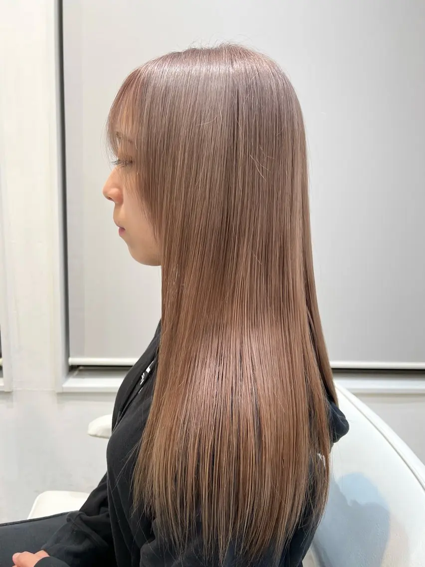 ロング un ジュリアのヘアスタイル