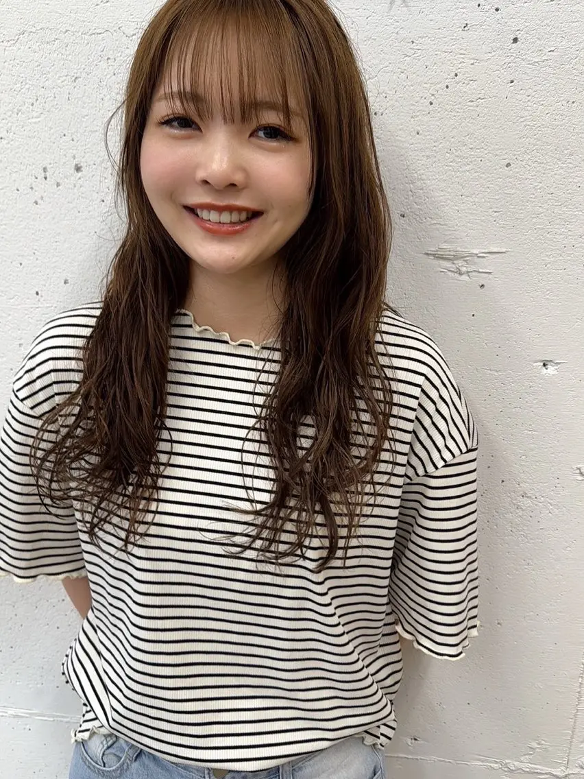 カラー パーマ 綺音/ブリーチ /似合わせカットのヘアスタイル
