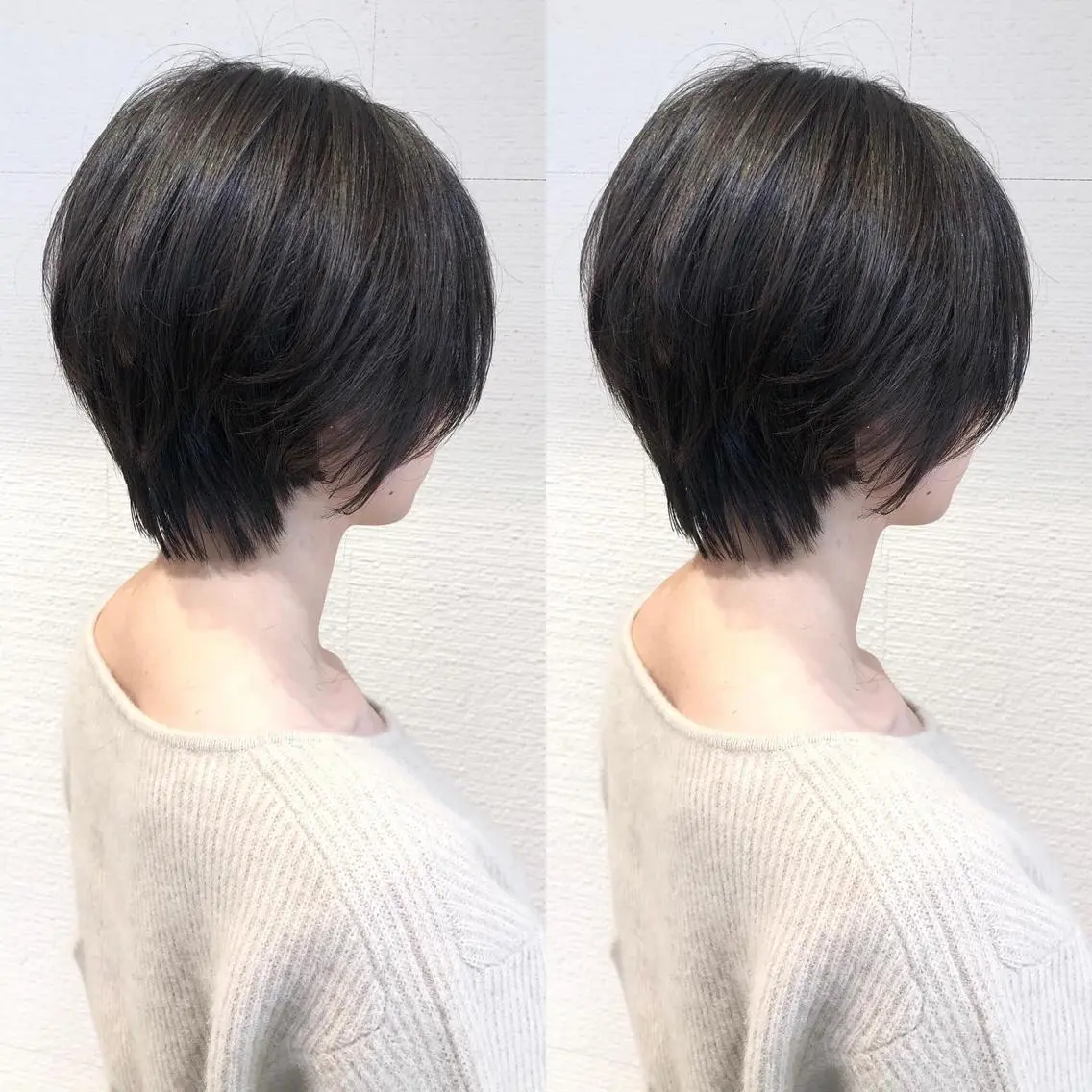 ショート カラー 似合わせカット/ レイヤーカット/新谷のヘアスタイル