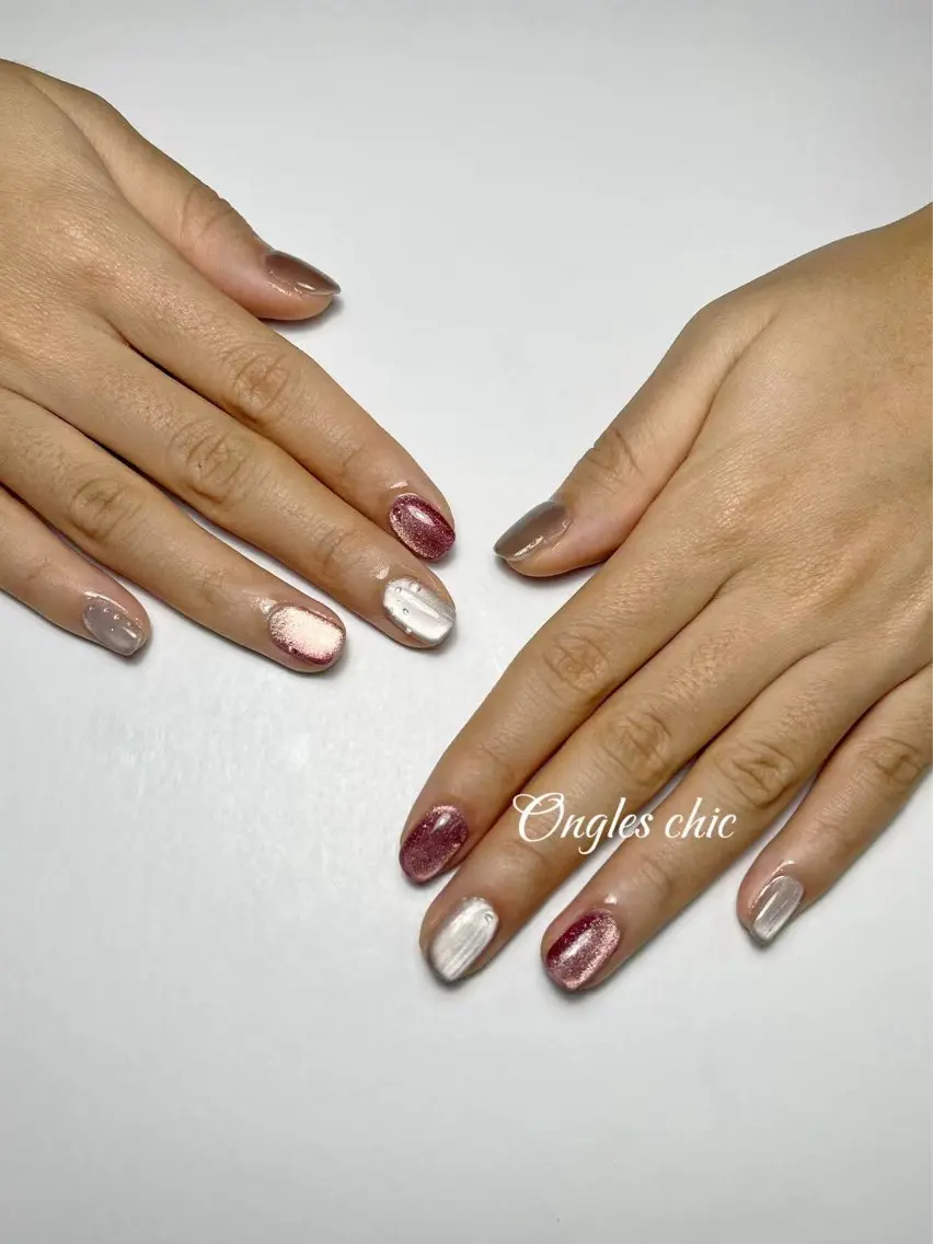ネイル ハンドネイル ハンドケア ongles chicのネイルデザイン
