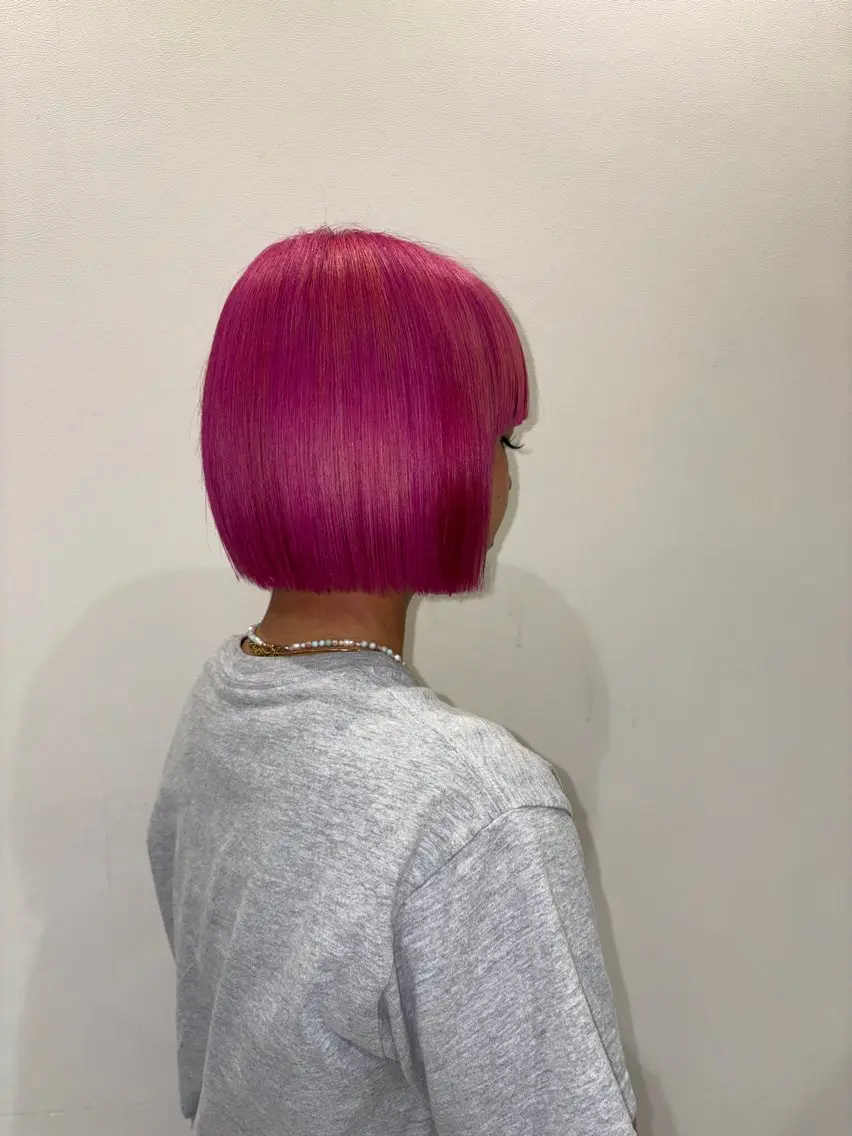 ショート カラー 山野 華愛のヘアスタイル