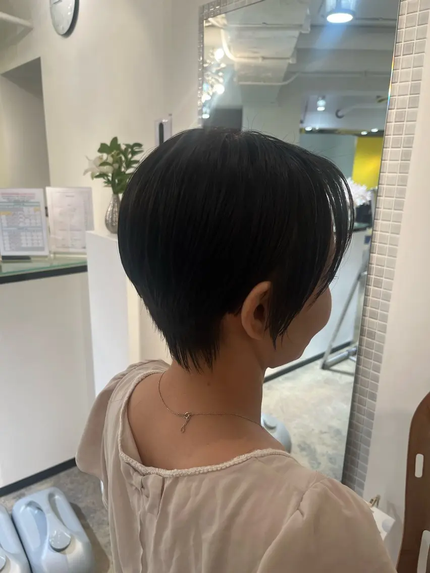 ショート ショートヘア 海老原 若菜のヘアスタイル