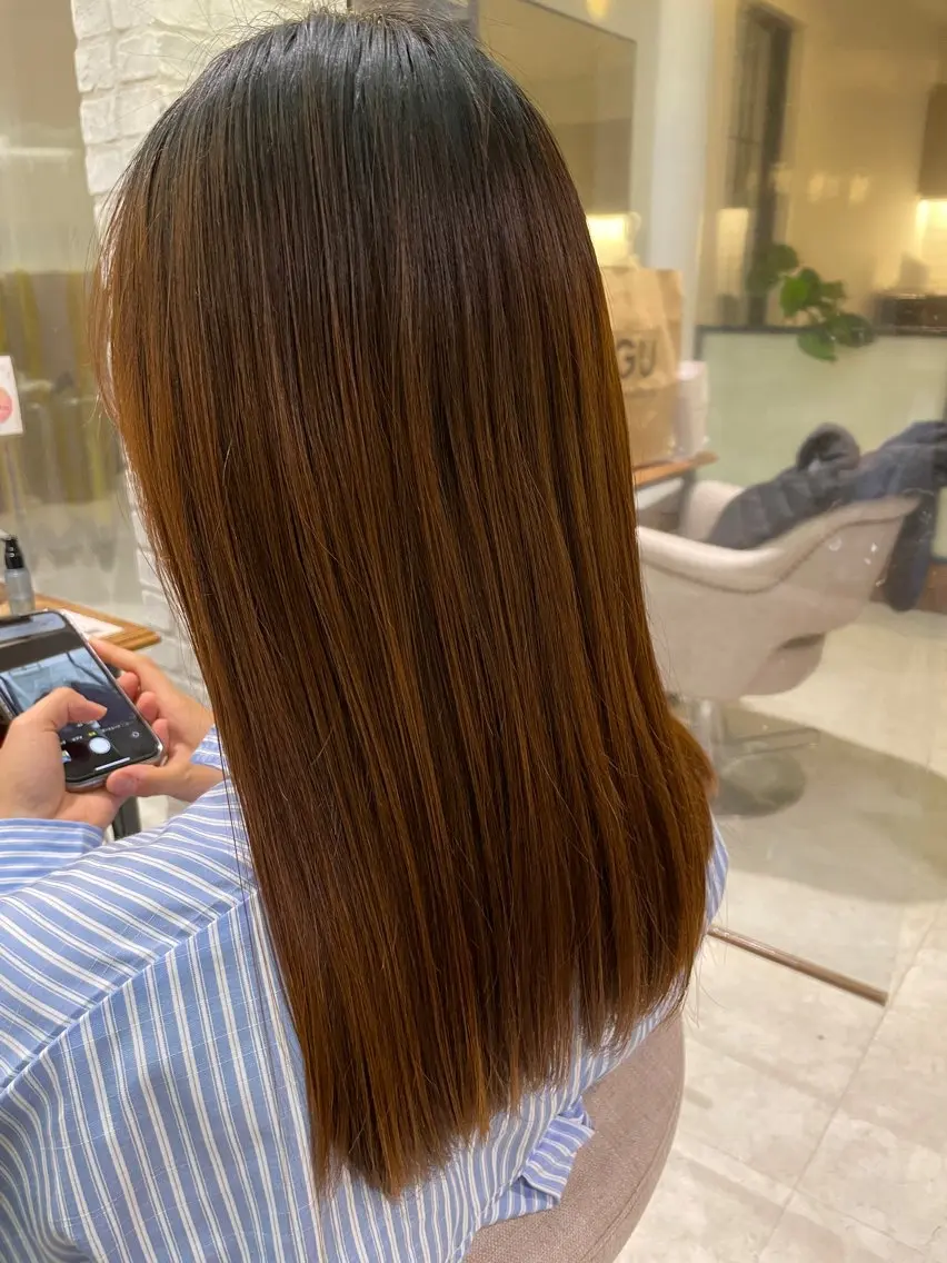 ロング カット Tanaka Aoiのヘアスタイル