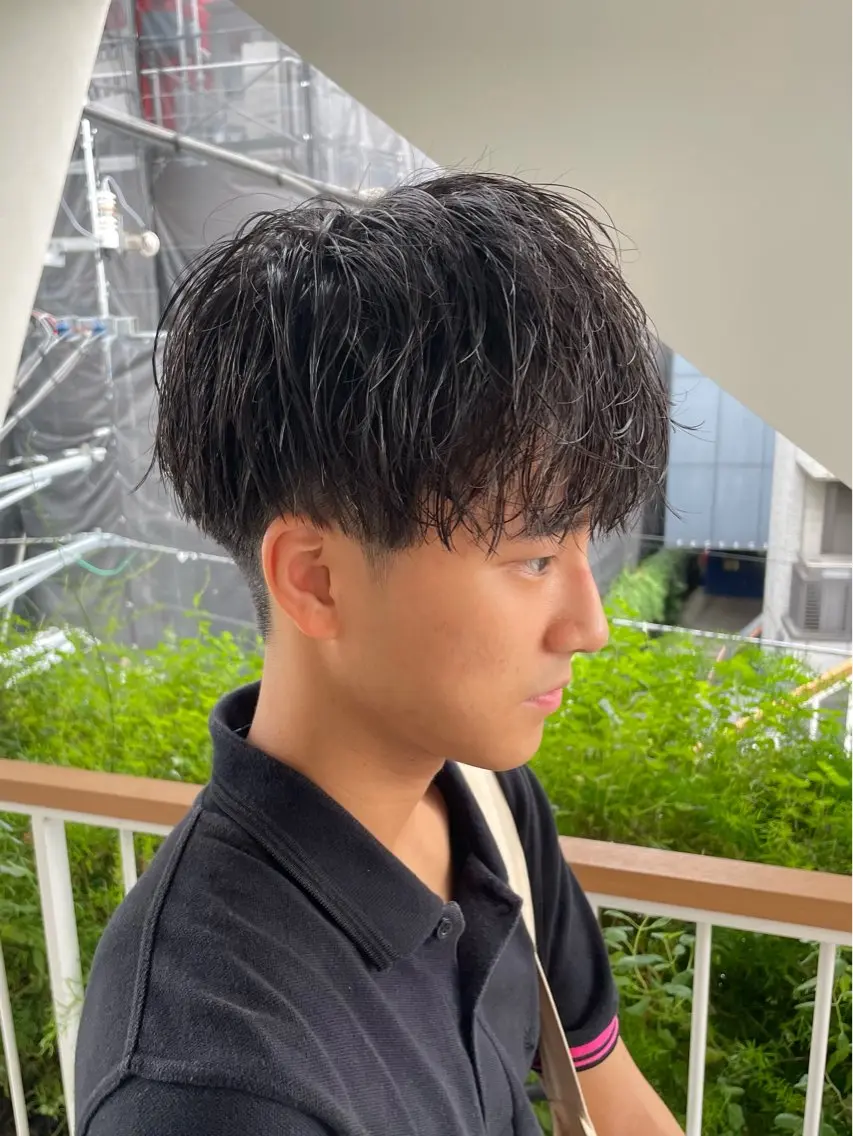 メンズ メンズモテパーマ💙 fuwaのヘアスタイル