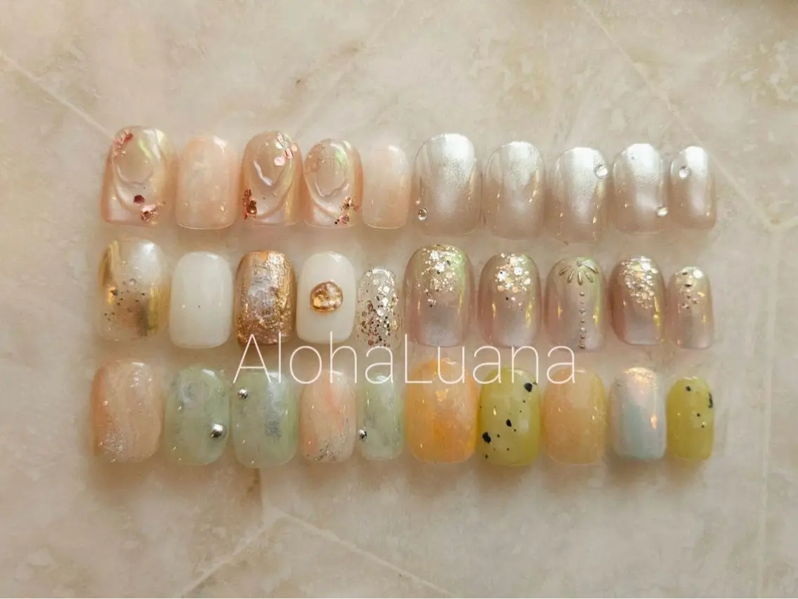 ネイル AlohaLuana MISATOのネイルデザイン