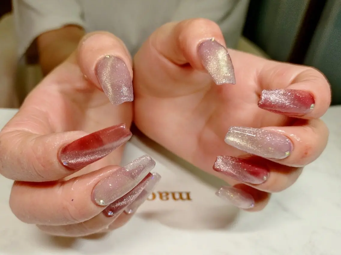 ネイル マグネットネイル ハンドネイル SAORI/KAON /nailsalonのネイルデザイン