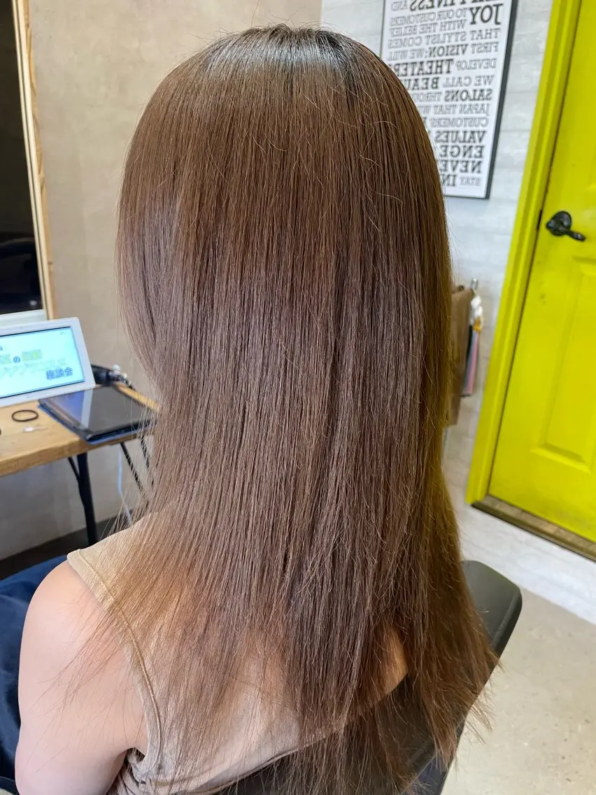 セミロング haf店長 ✂︎タカハシレン✂︎のヘアスタイル