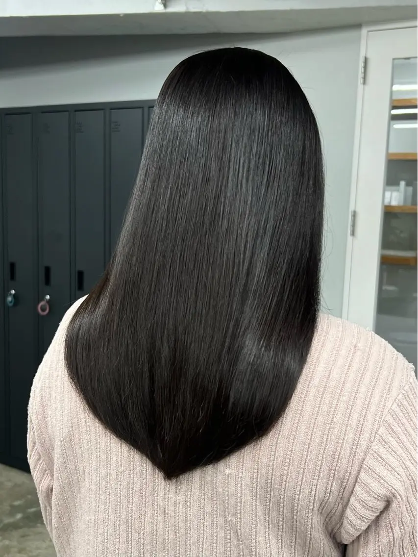 【クセや広がりを解消◎】髪質改善ストレート🤍の写真