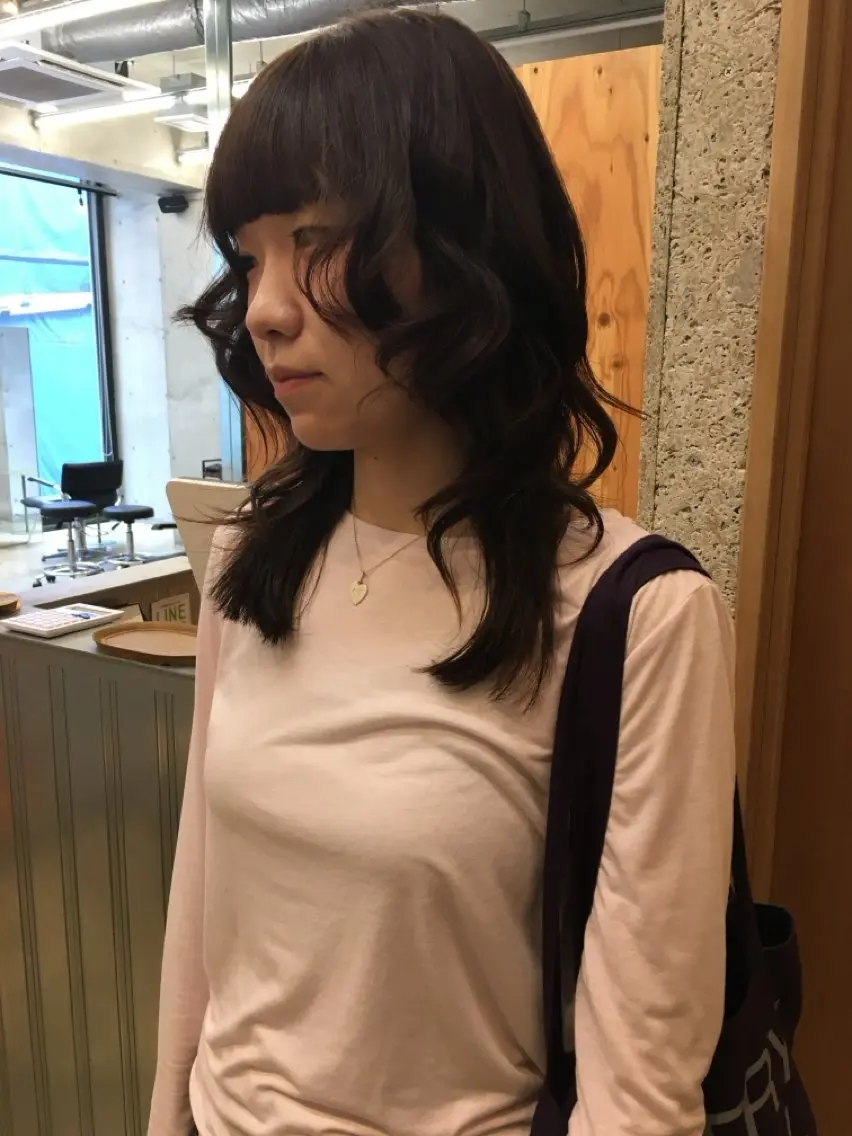 ミディアム カラー ヘアカラー トリートメント KAAI ㅤのヘアスタイル