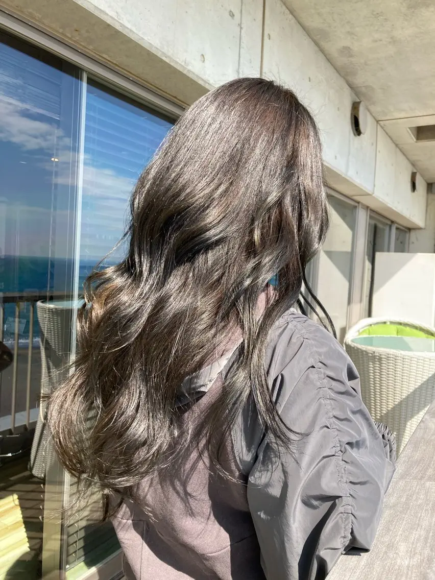 【平日限定】🌈カット+フィヨーレカラー🌈+アミノ酸トリートメント+スパシャンプー(スパシャンプー・ブロー込)✨🌙の写真