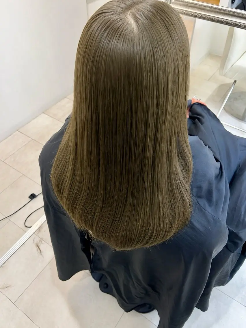 ミディアム BON sejourのヘアスタイル