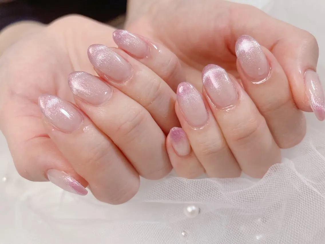 ネイル ハンドネイル ネイルサロンエクラ 🫧Shizukaのネイルデザイン