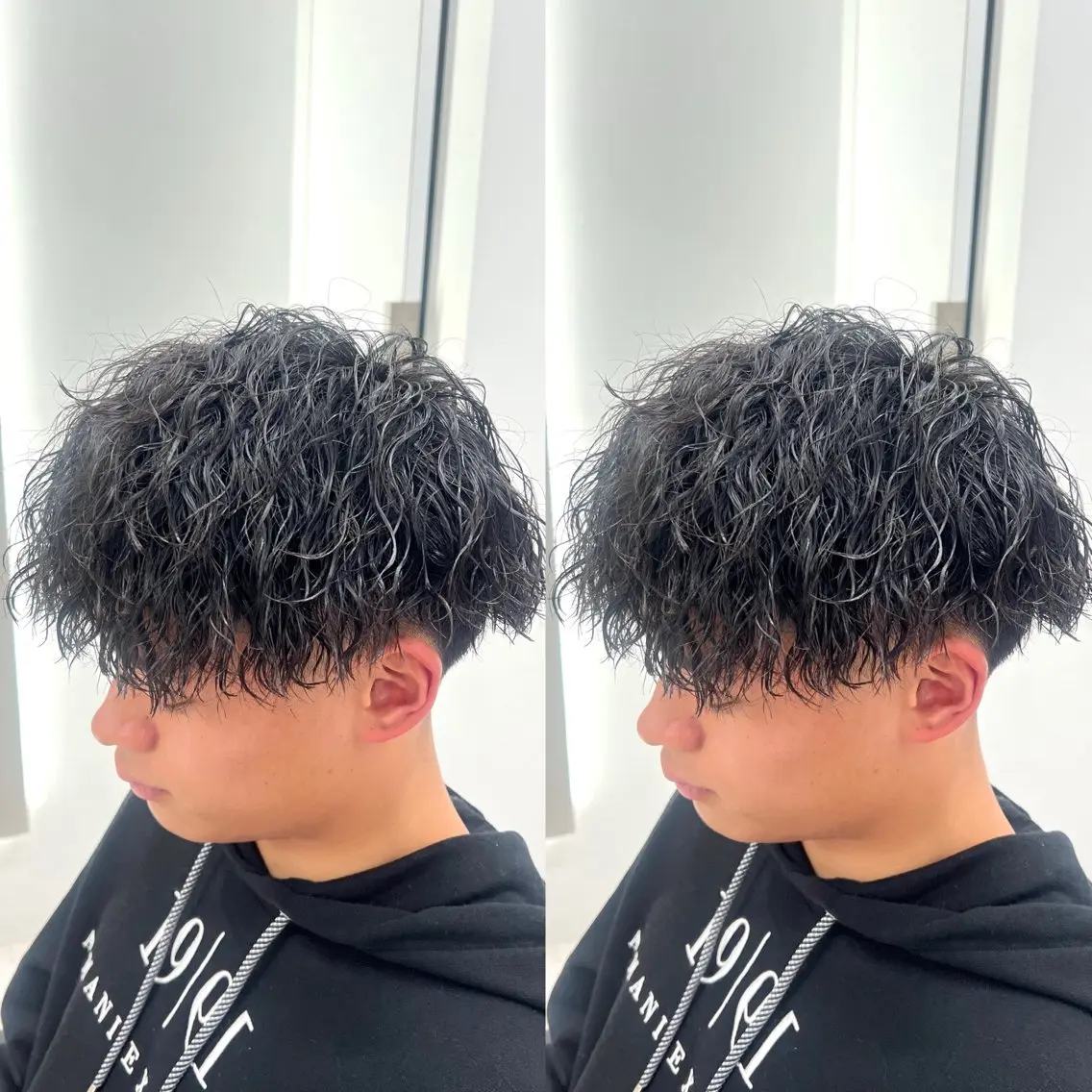 ショート パーマ ツイスパ/シャドウ 矢吹俊大郎のヘアスタイル