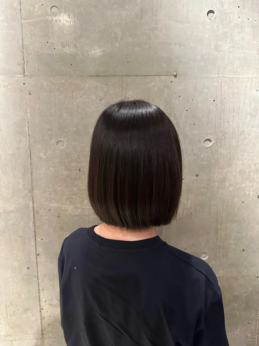 ショート 縮毛矯正 ✨表参道/髪質改善 /柏原遼斗✨のヘアスタイル
