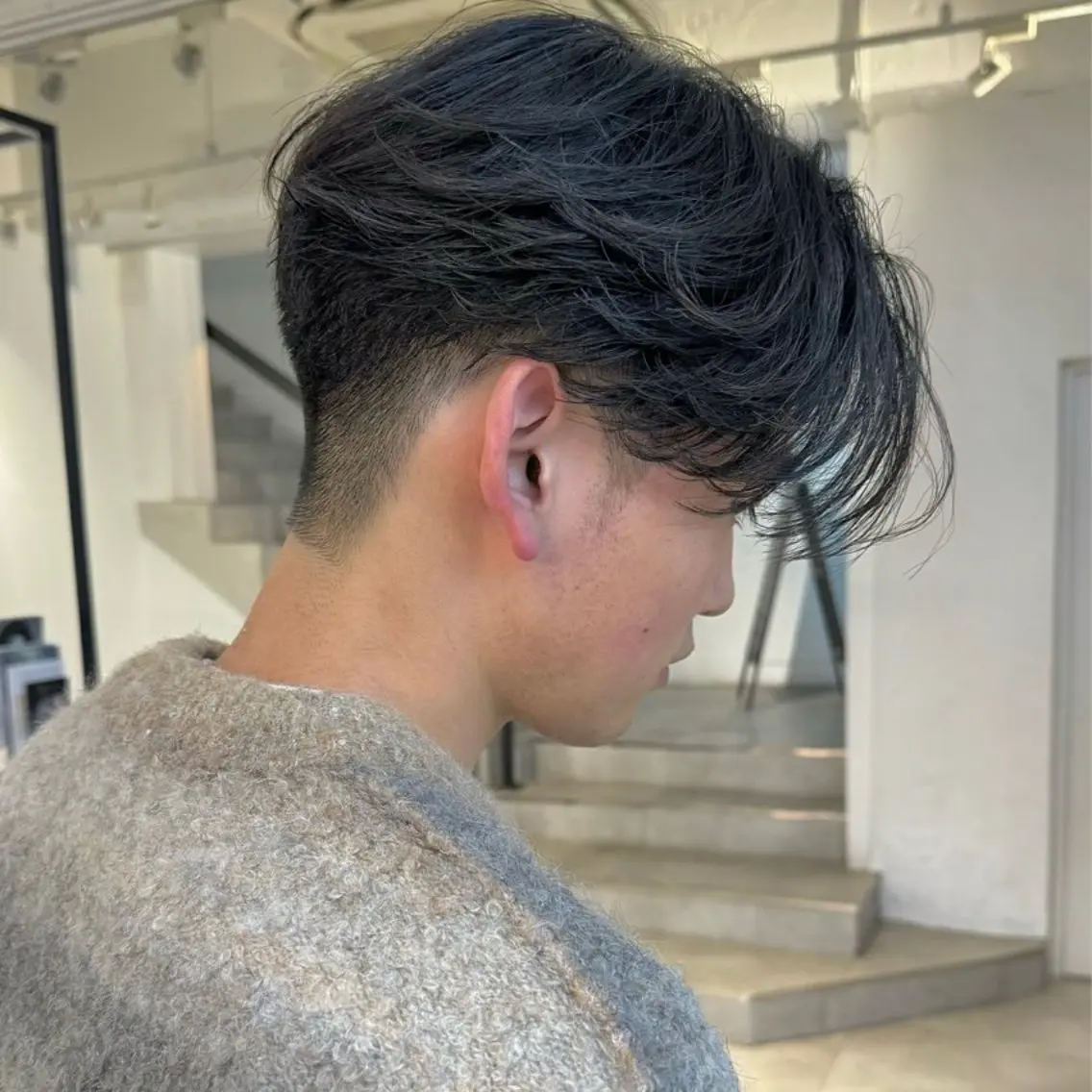 メンズ メンズパーマ/ メッシュ📍ﾕﾘのヘアスタイル