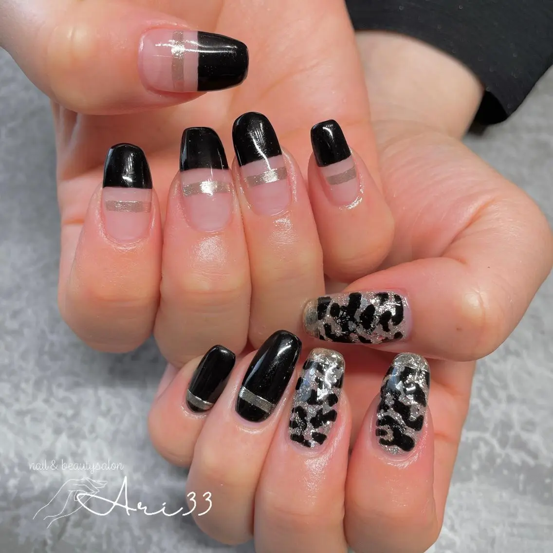 ネイル ハンドネイル プライベートサロン Ari33nailのネイルデザイン