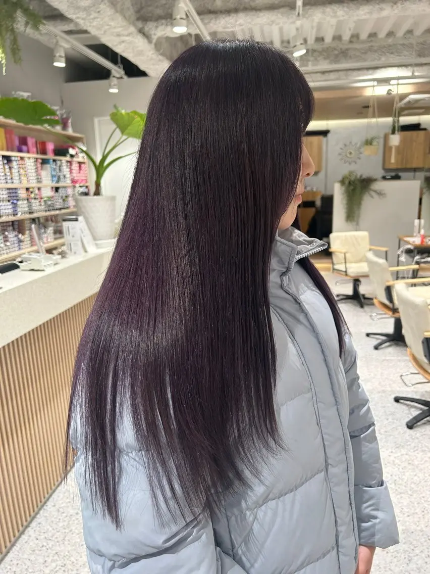 ロング カット hair&eye🎀 /momoKaのヘアスタイル