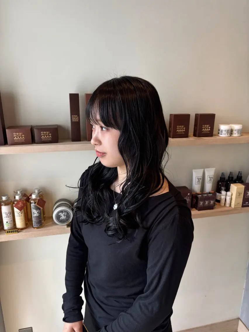 カラー 透明感カラー ヘアカラー ROCCO saraのヘアスタイル