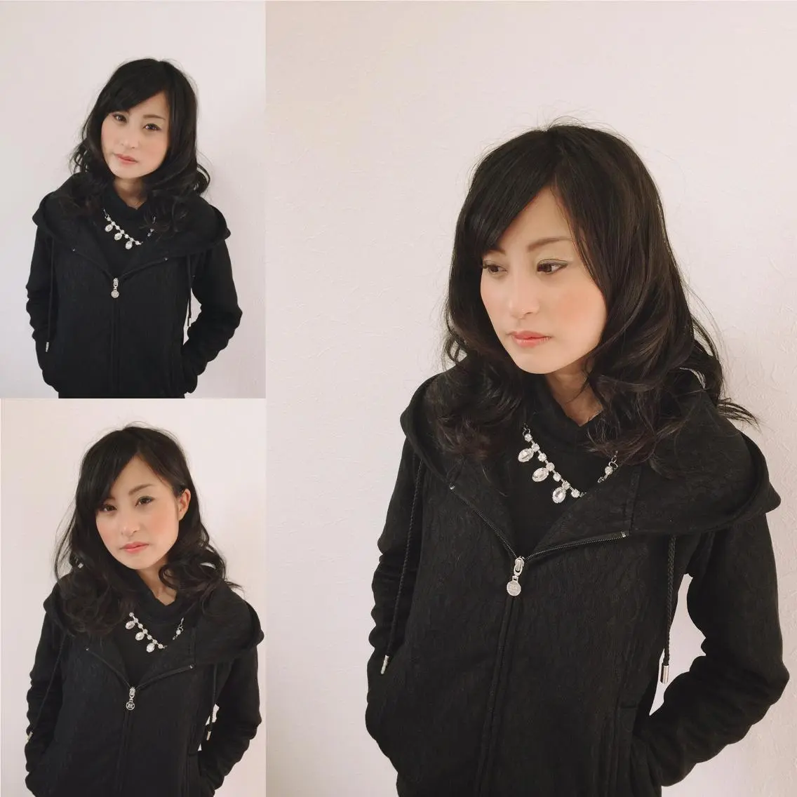 セミロング 不動令 認定カラーリストのヘアスタイル