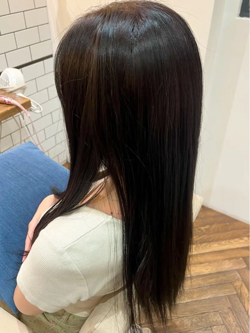 ロング カラー ハイトーンカラー カットモデルさん 募集中です🎀のヘアスタイル
