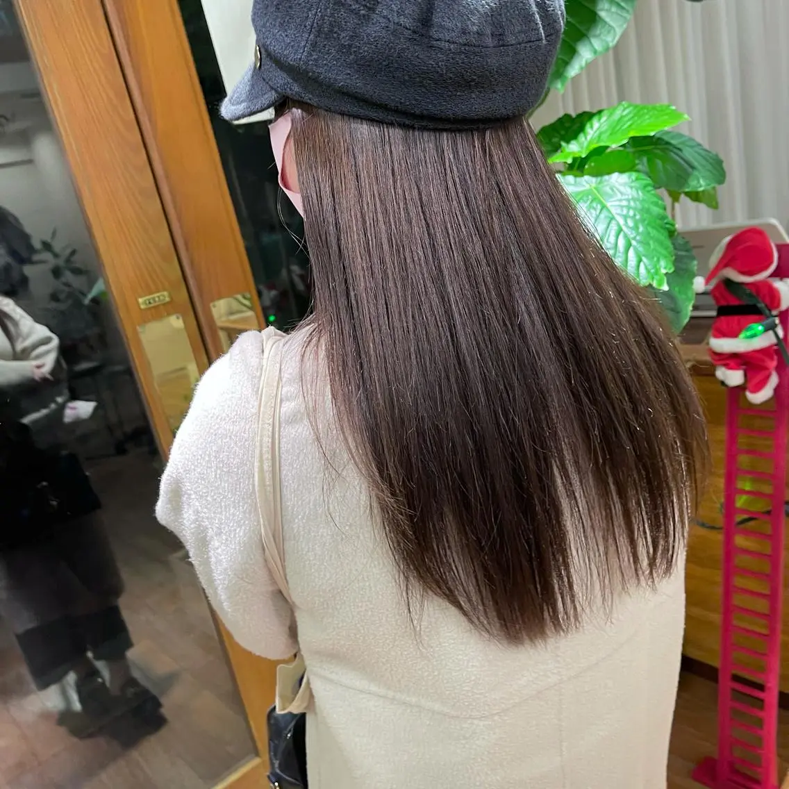 ロング カラー yu-ri🩷 韓国ヘアのヘアスタイル