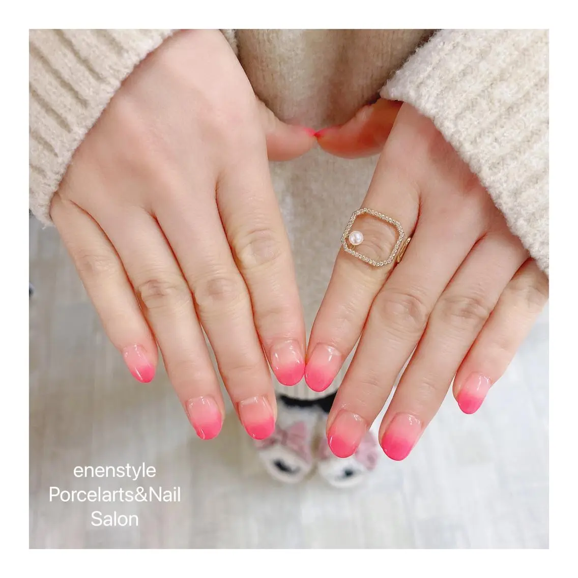 ショート ネイル ハンドネイル 🐾enen style 🐾のネイルデザイン