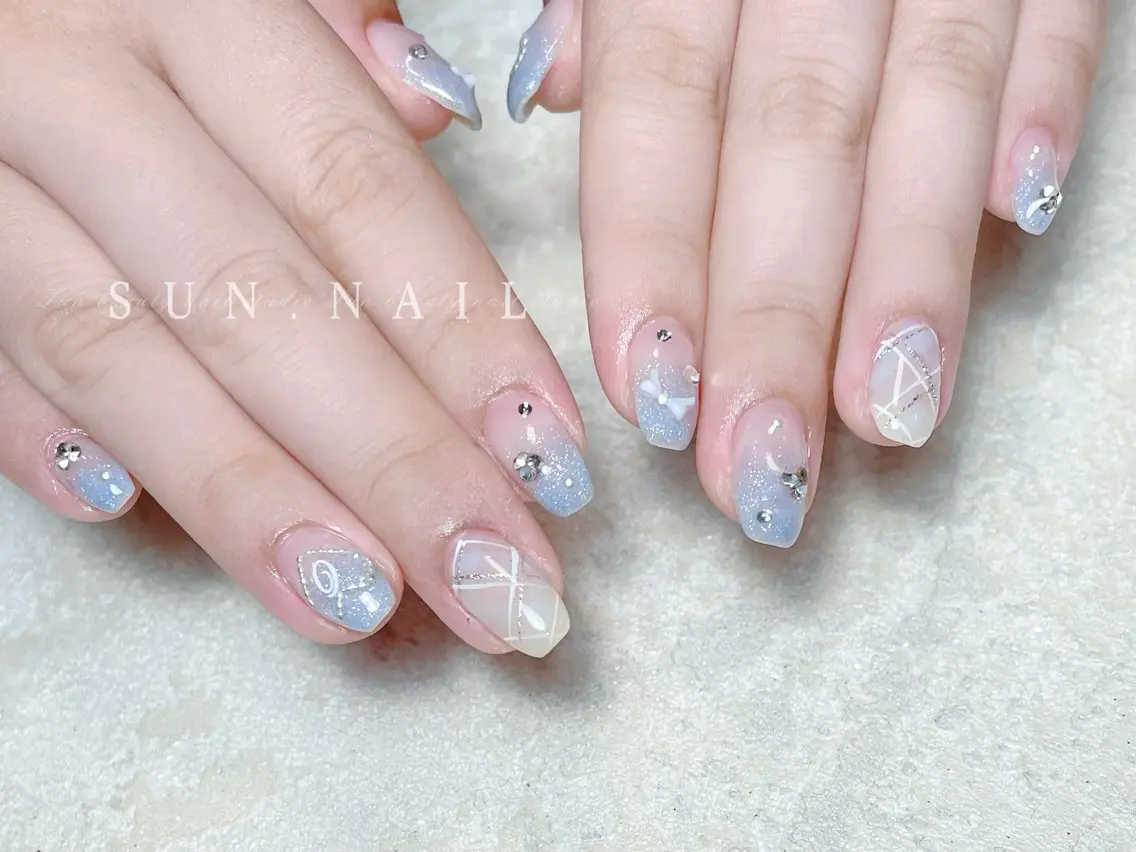 ネイル ハンドネイル ハンドケア SUN nail上本町のネイルデザイン