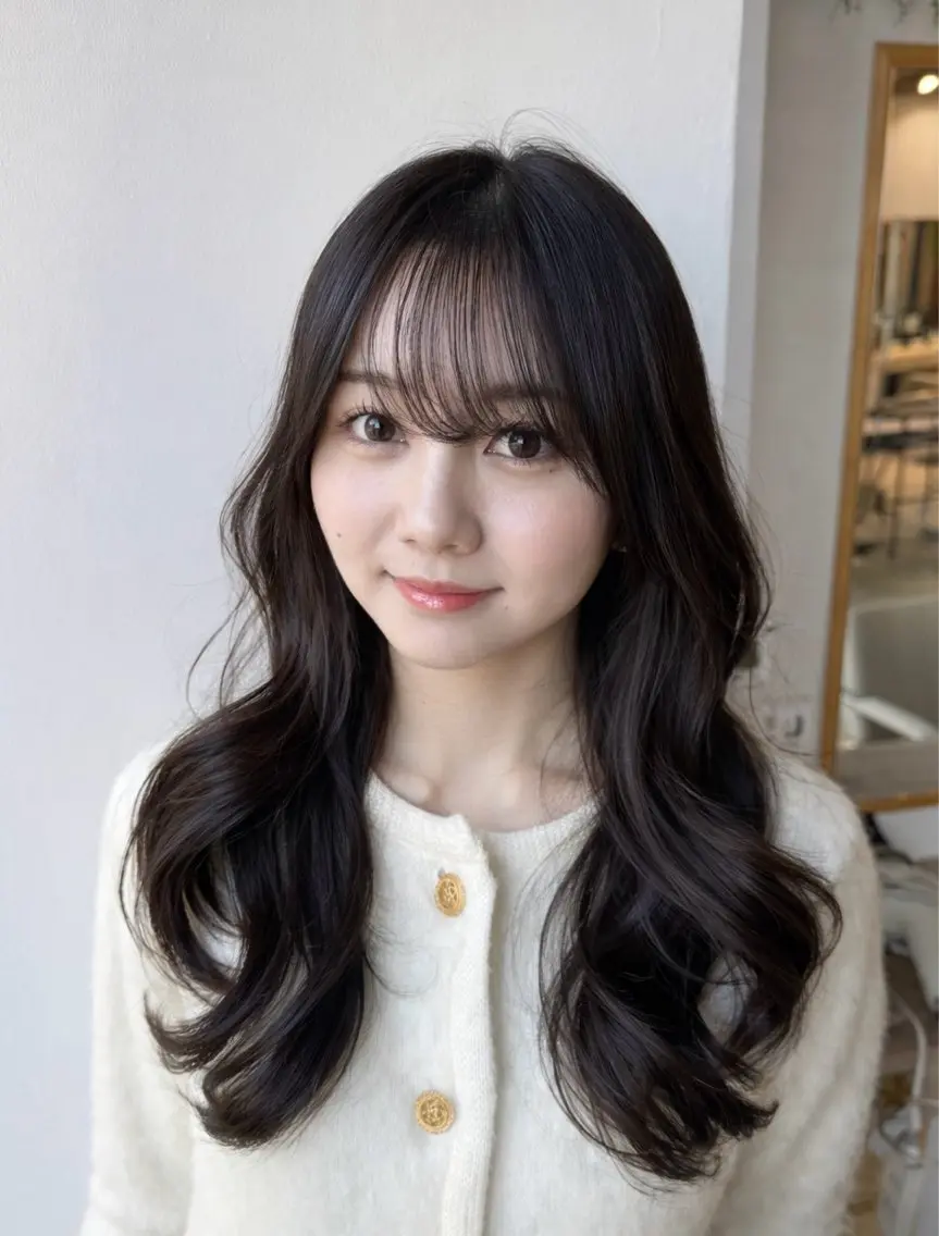 ロング パーマ 縮毛矯正 トリートメント 髪質改善/縮毛矯正 /恵比寿/横山将大のヘアスタイル