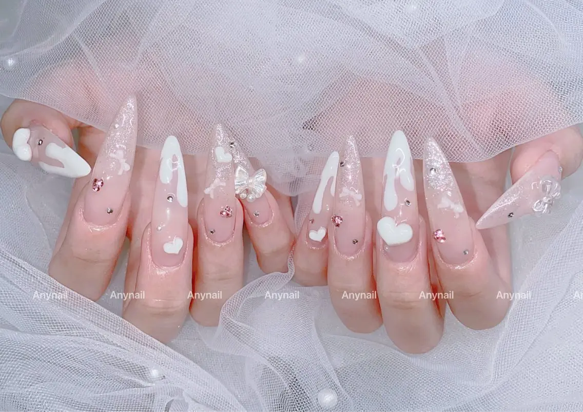 ネイル ジェルネイル 韓国ネイル シンプルネイル ワンホンネイル ハンドネイル Any nail新大久保店のネイルデザイン