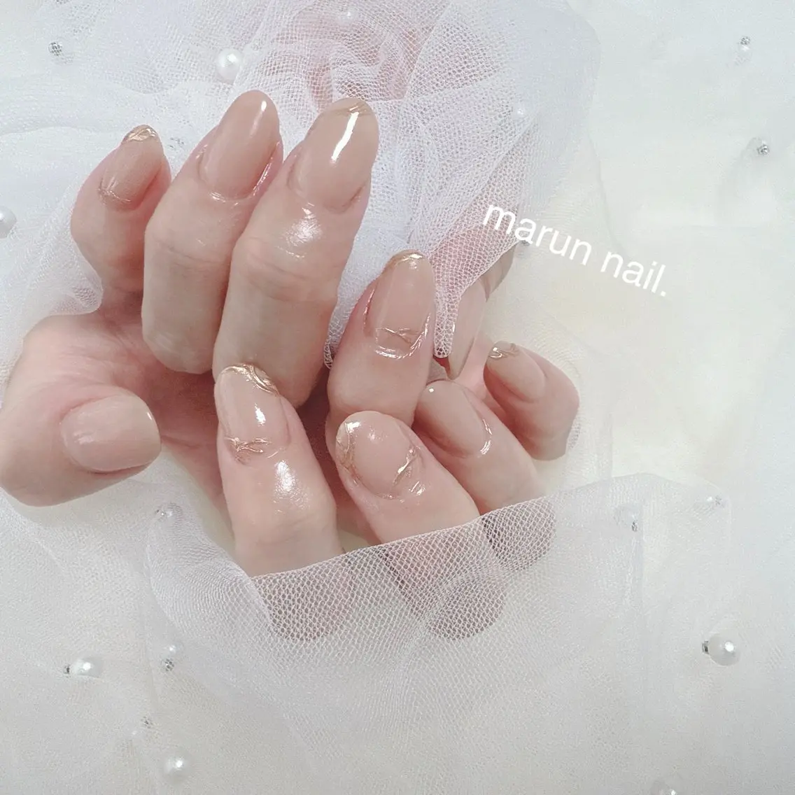 ネイル ハンドネイル marun._ megumi.のネイルデザイン
