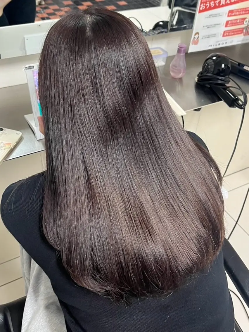 ロング 🍓暖色艶髪カラー 桝崎🎀ིྀのヘアスタイル