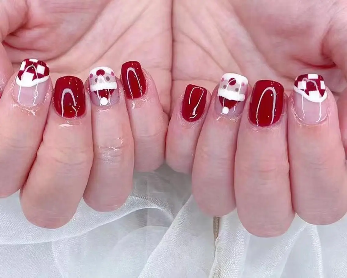 ネイル 冬ネイル クリスマス babarla Nailのネイルデザイン