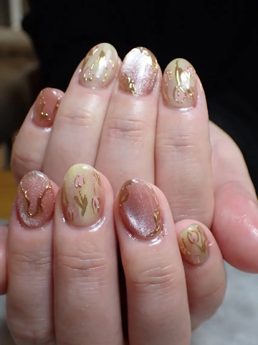 ネイル ハンドネイル Nailsalon C.U.Eのネイルデザイン