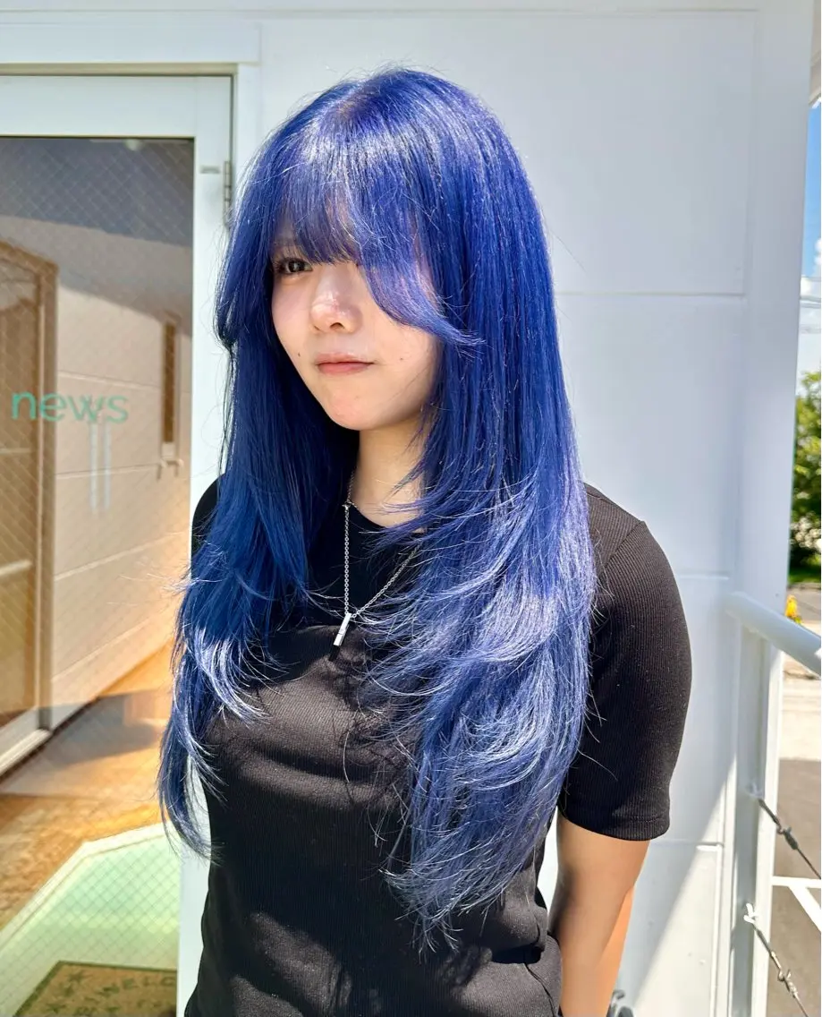 セミロング 🍀ブリーチ屋さん/ ミルクティー・あずみのヘアスタイル
