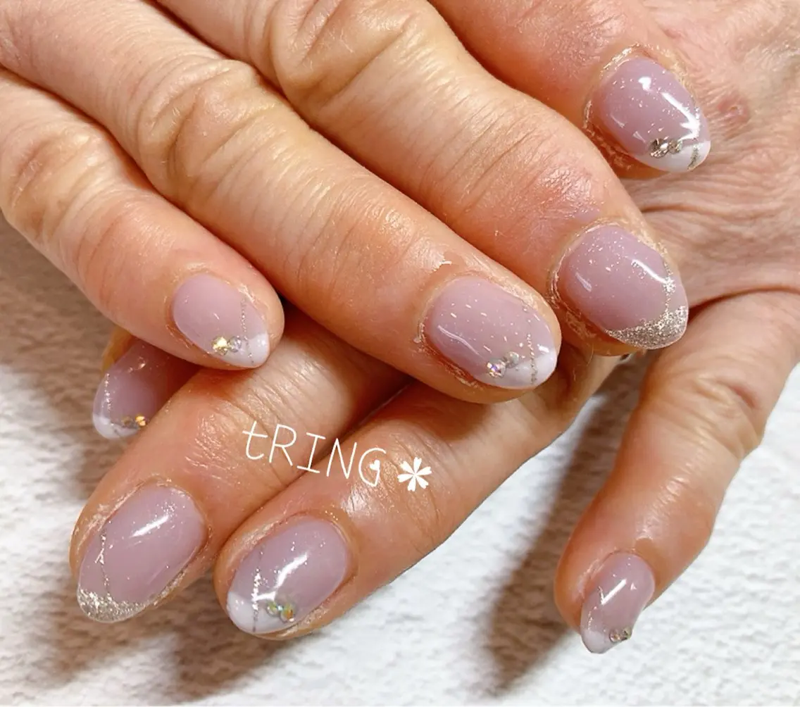 ネイル ハンドネイル tRING* しいの木台のネイルデザイン