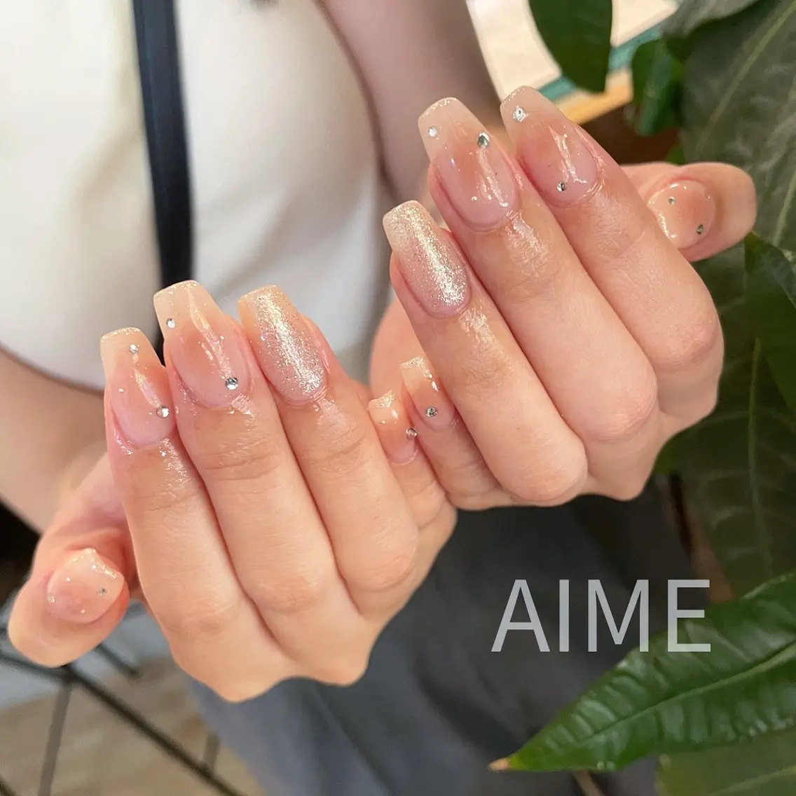 ネイル ハンドネイル AIME (momo)のネイルデザイン