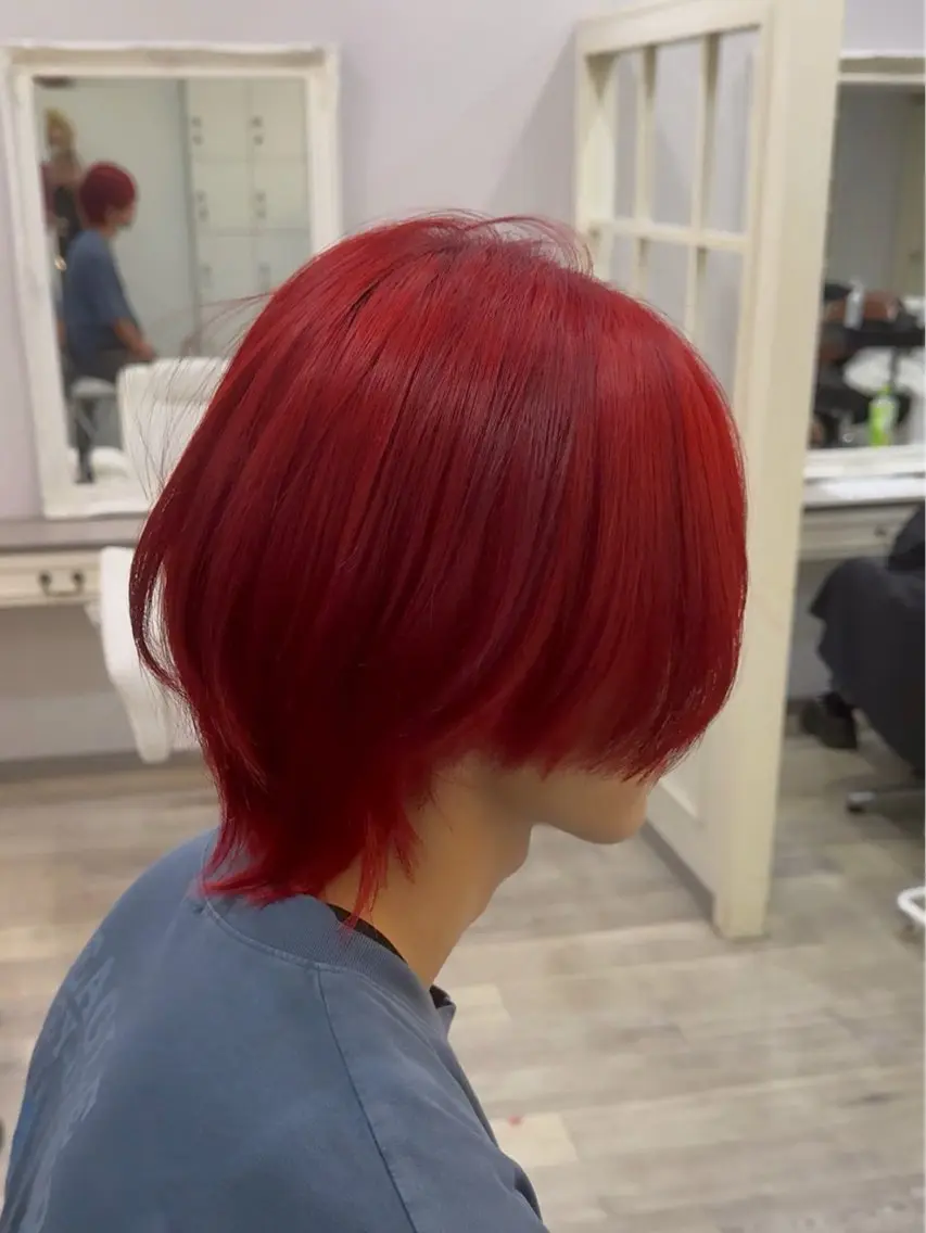 カラー メンズ 河野 大輝のヘアスタイル