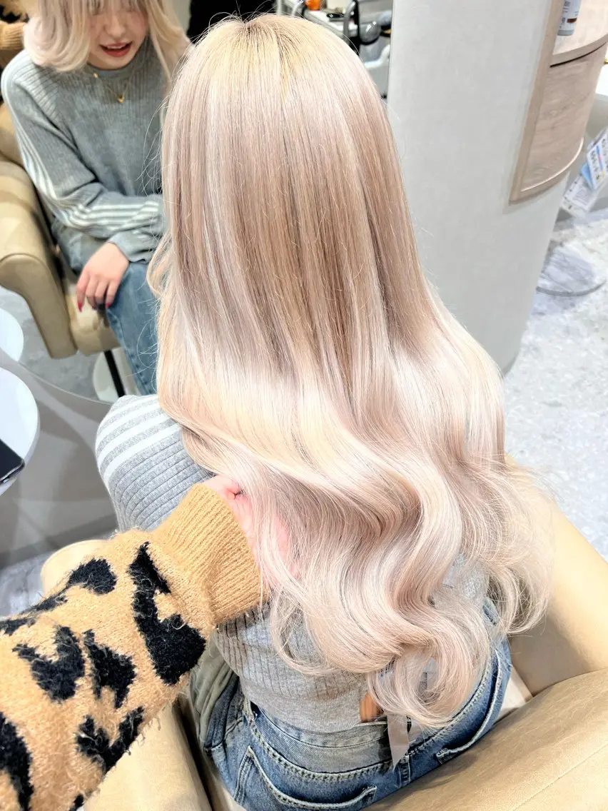 ロング ボブ エクステ ロング 野村 希汐のヘアスタイル
