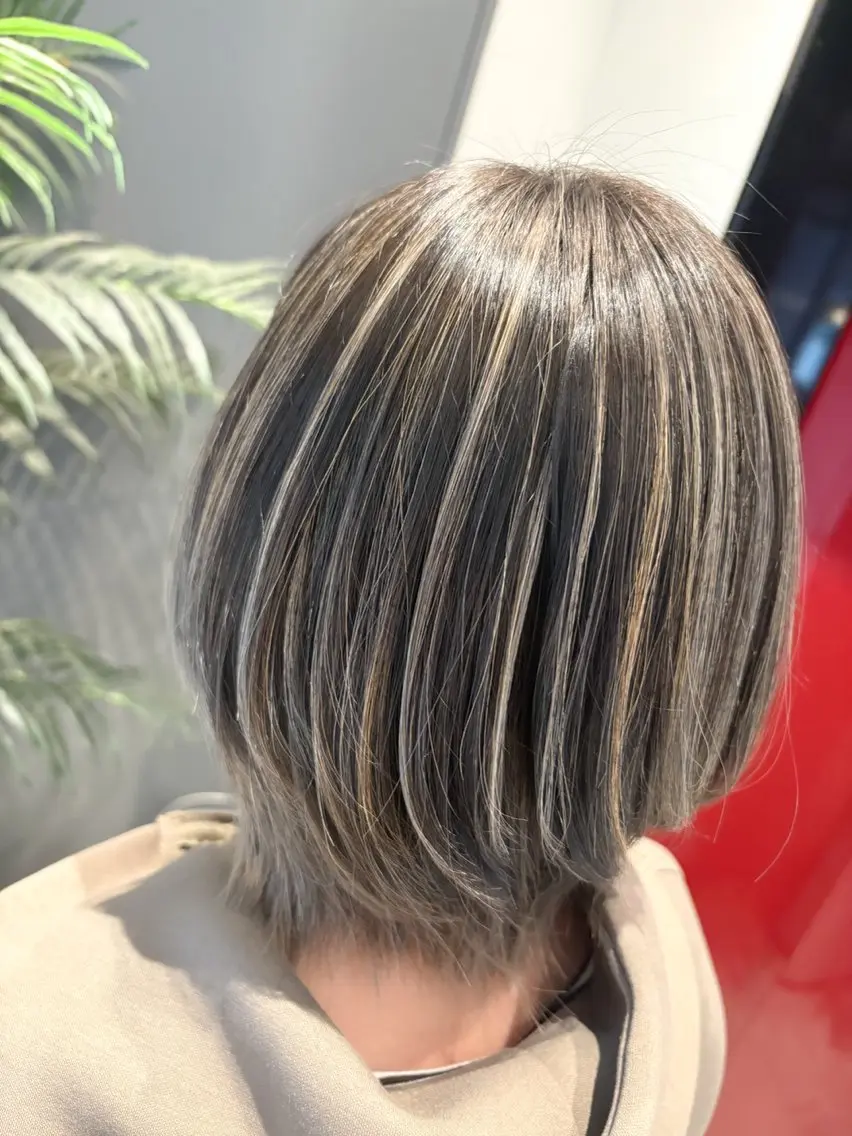 ショート カット ヘアカラー トリートメント La fith 店長 城谷颯人のヘアスタイル