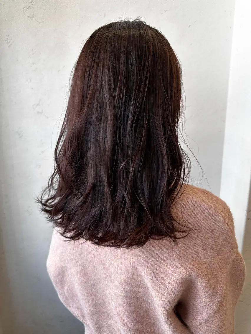 セミロング カラー メンズカット/ Miiのヘアスタイル