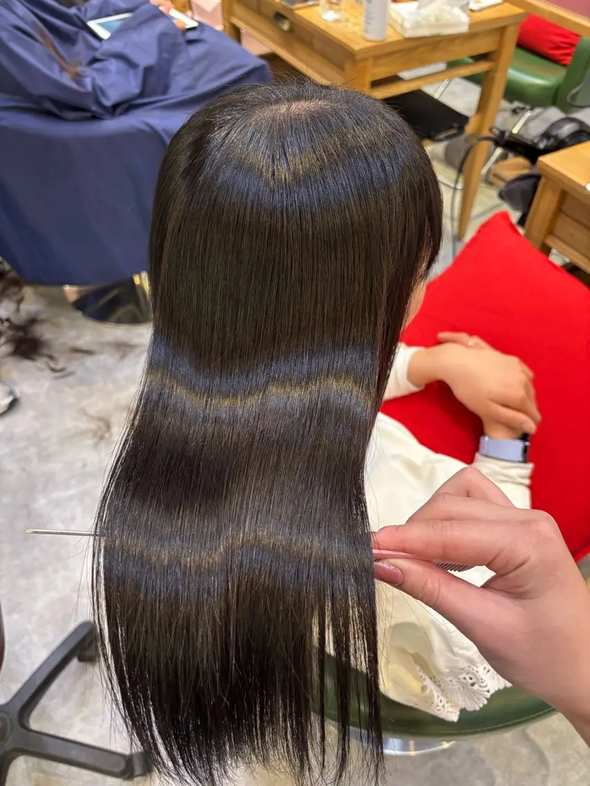 ロング カット 縮毛矯正 トリートメント 【縮毛矯正特化】 kyokaのヘアスタイル