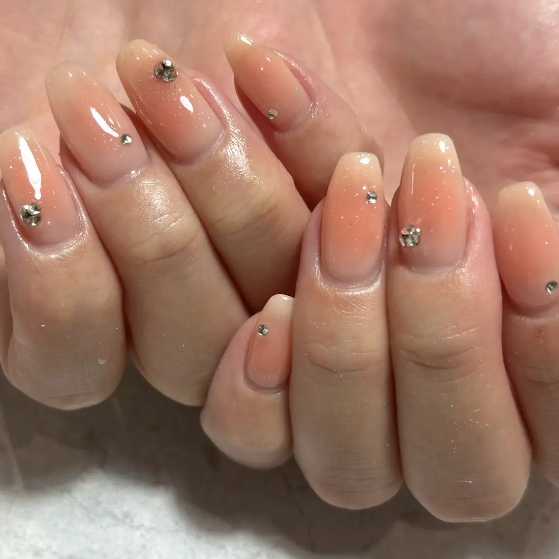 ネイル ハンドネイル WHITE NAIL 鳳店AYUMIのネイルデザイン
