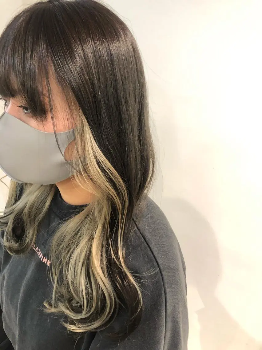 ☁️インナーカラー+フルカラー+トリートメント¥9800☁️の写真