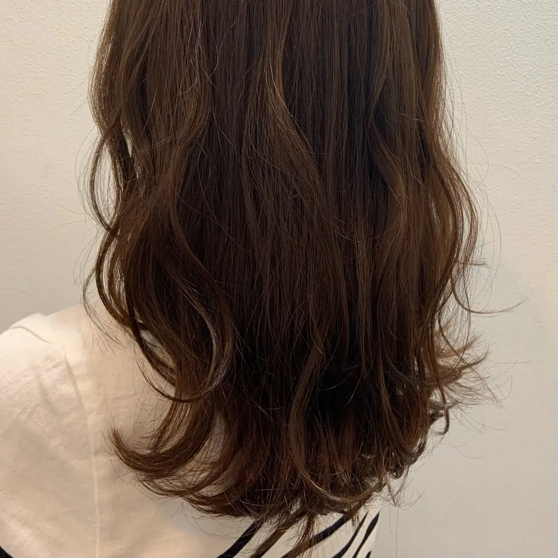 ロング カラー 齊藤 奈美のヘアスタイル