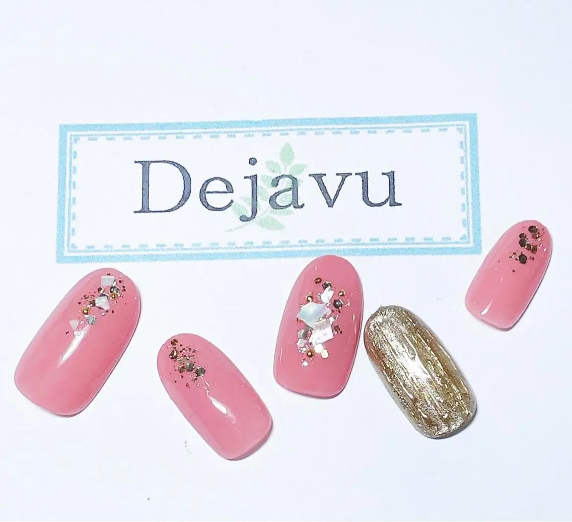 ネイル アートネイル フラワーネイル グラデーション ワンカラーネイル シンプルネイル ハンドネイル Nail salon Dejavu 🌿のネイルデザイン